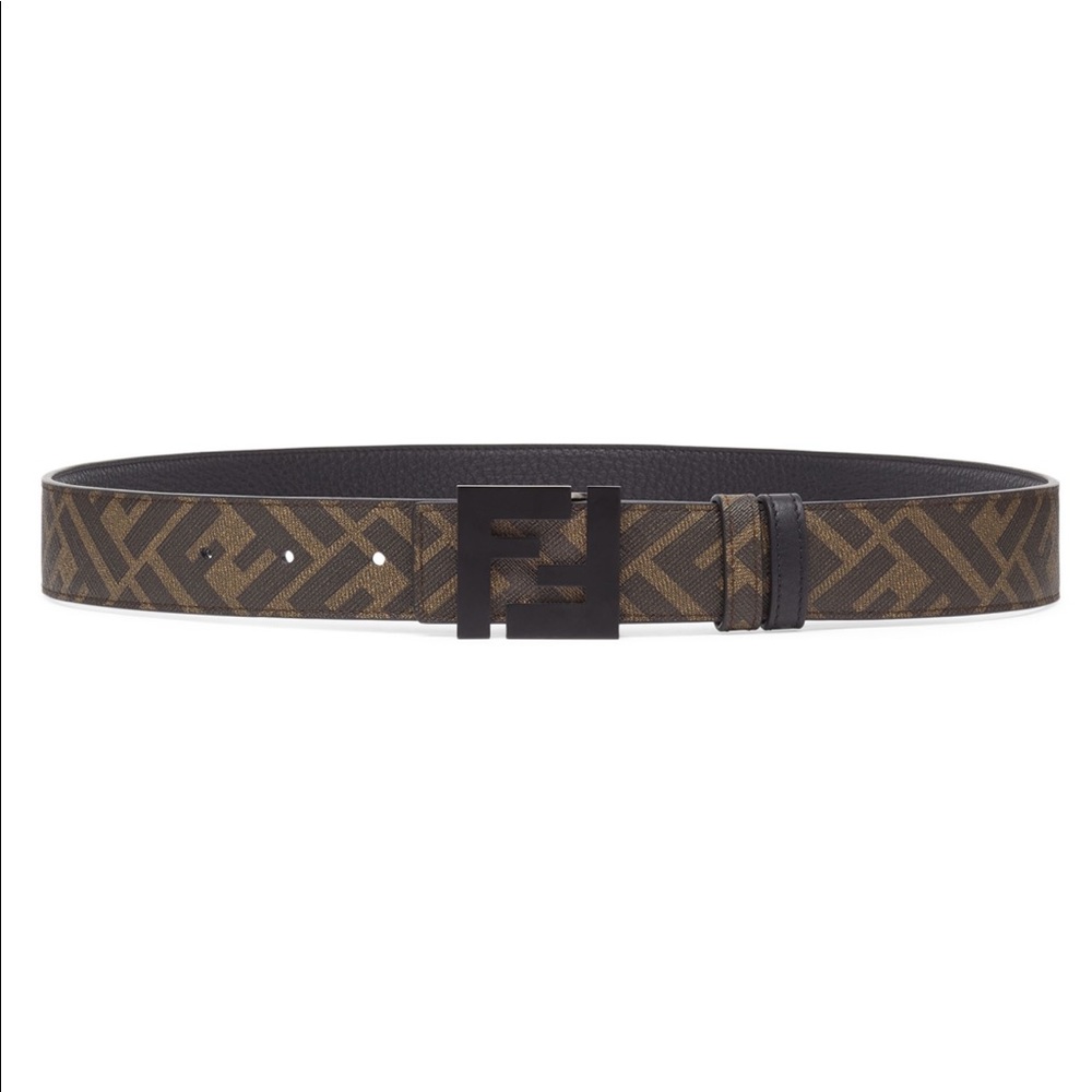 Fendi Logo Reversible Belt